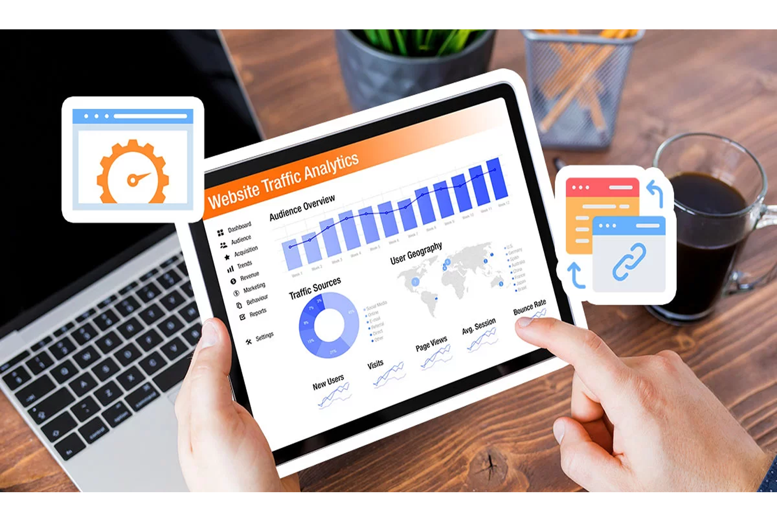 Service provider inquiry funnel dashboard